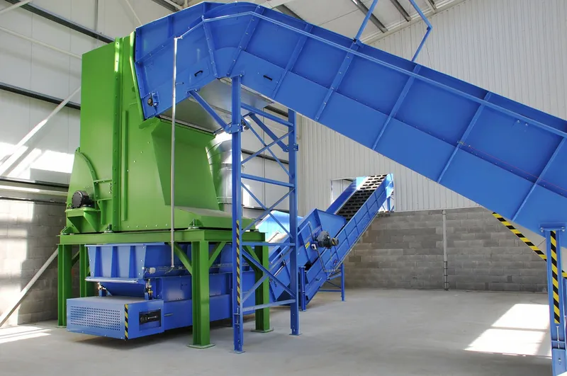 Chain conveyors – Bluetech installation, photo 1