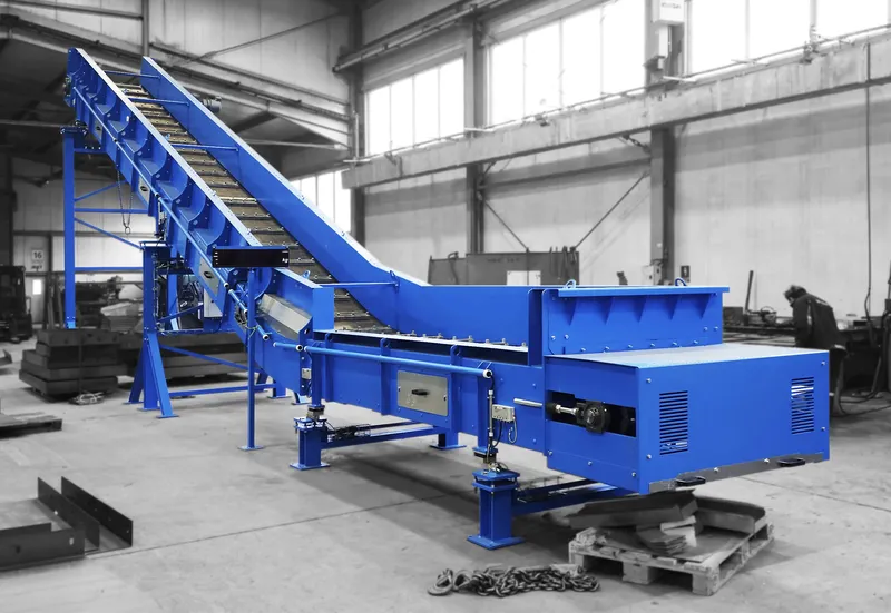 Chain conveyors – Bluetech installation, photo 2