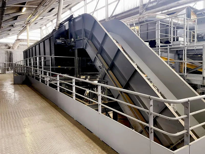 Chain conveyors – Bluetech installation, photo 3