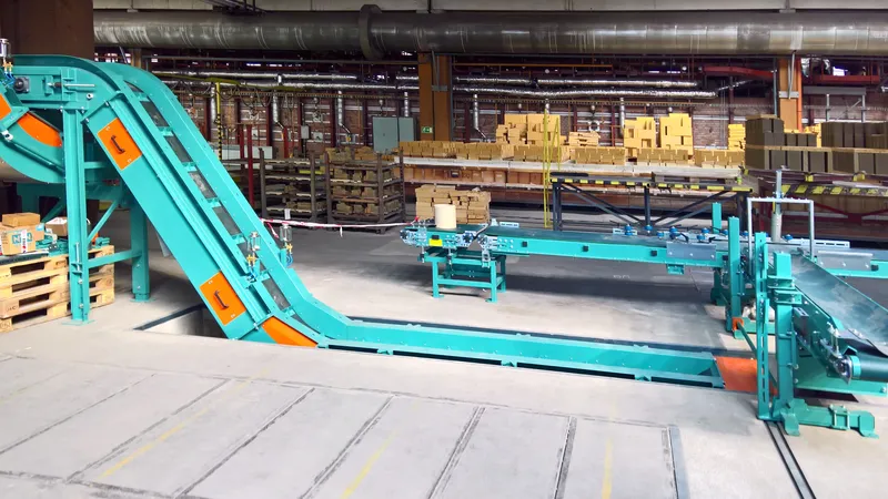 Chain conveyors – Bluetech installation, photo 6