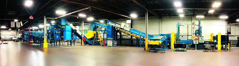 Lines for sorting raw materials and RDF production – Bluetech installation, photo 8