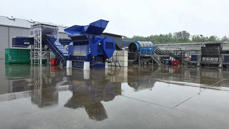 Lines for sorting raw materials and RDF production – Bluetech installation, photo 12