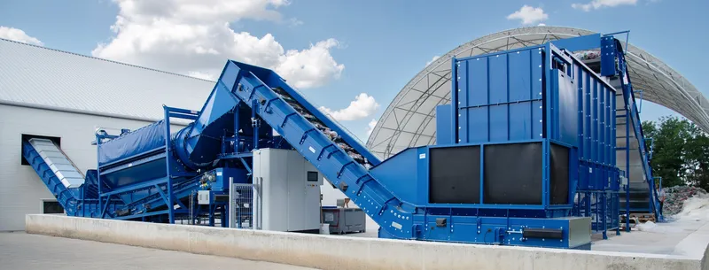 Lines for sorting raw materials and RDF production – Bluetech installation, photo 13