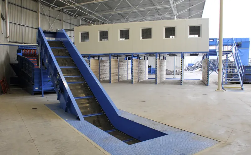 Lines for sorting raw materials and RDF production – Bluetech installation, photo 15