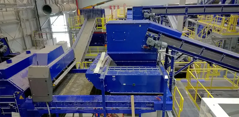 Lines for sorting raw materials and RDF production – Bluetech installation, photo 20