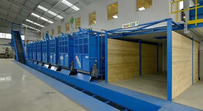 Lines for sorting raw materials and RDF production – Bluetech installation, photo 21