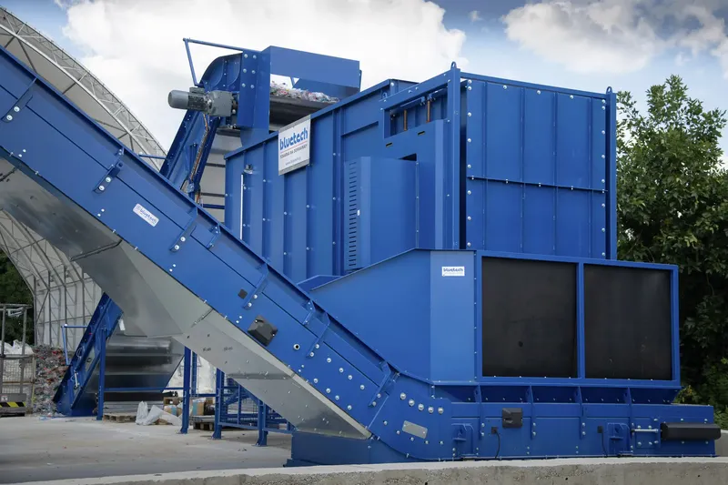 Lines for sorting raw materials and RDF production – Bluetech installation, photo 24
