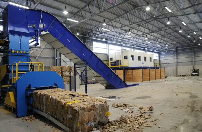 Lines for sorting raw materials and RDF production – Bluetech installation, photo 27