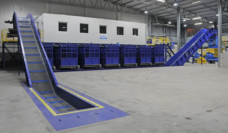 Lines for sorting raw materials and RDF production – Bluetech installation, photo 31