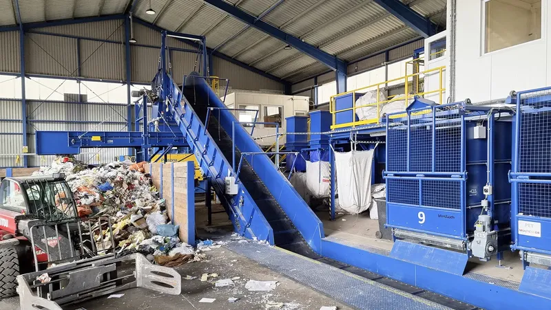 Lines for sorting raw materials and RDF production – Bluetech installation, photo 32