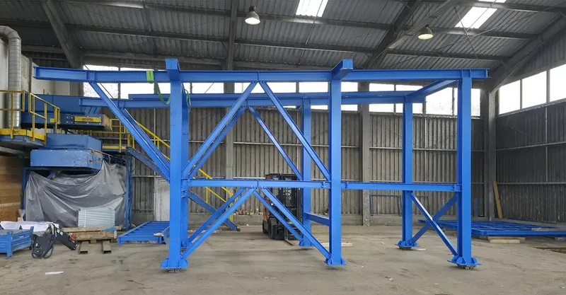 Steel structures – Bluetech installation, photo 4