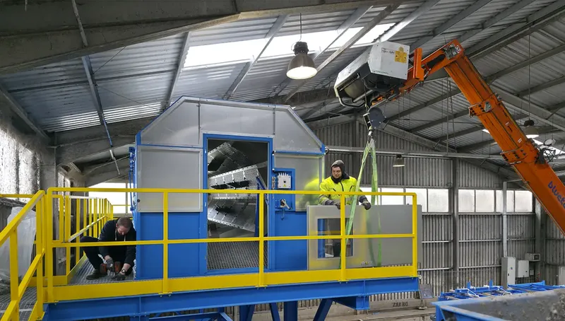 Steel structures – Bluetech installation, photo 1