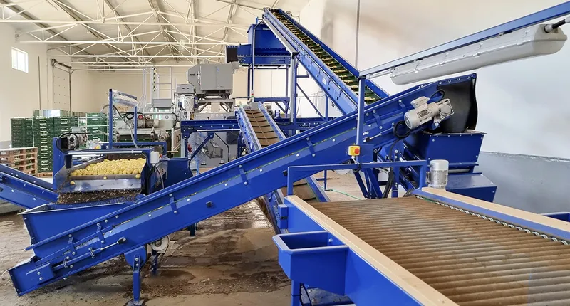 Post-harvest lines – Bluetech installation, photo 1