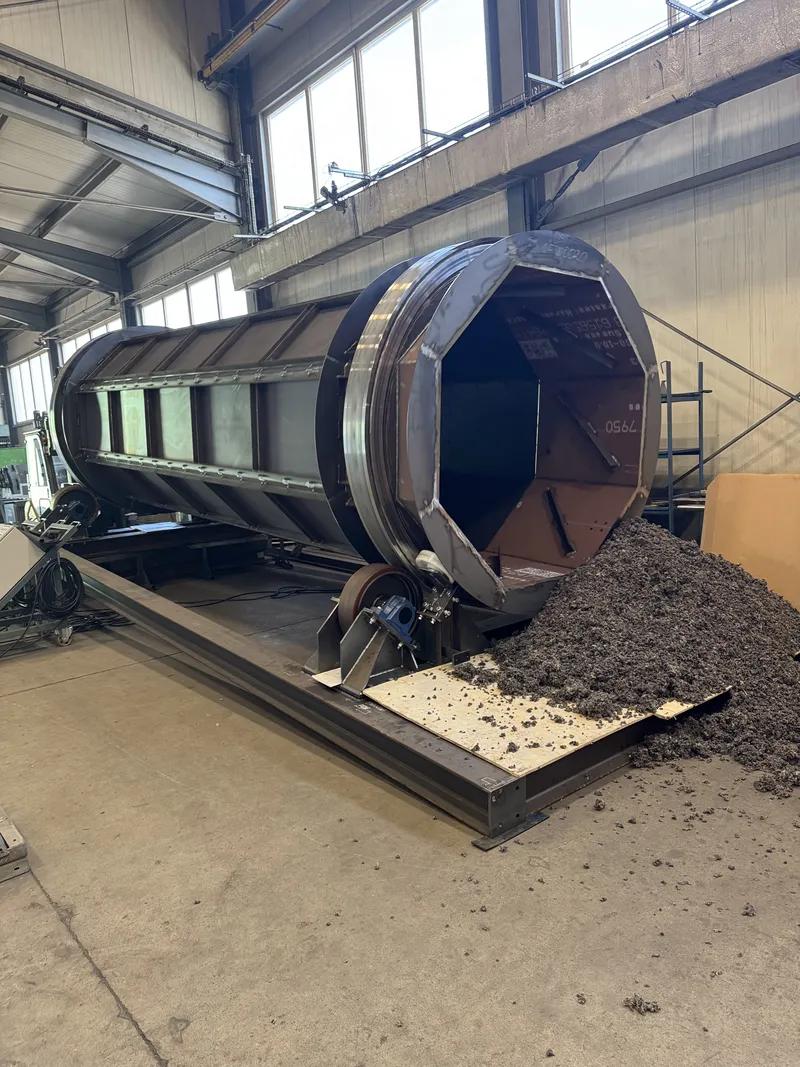 Trommel screens and PET bottle perforators – Bluetech installation, photo 5