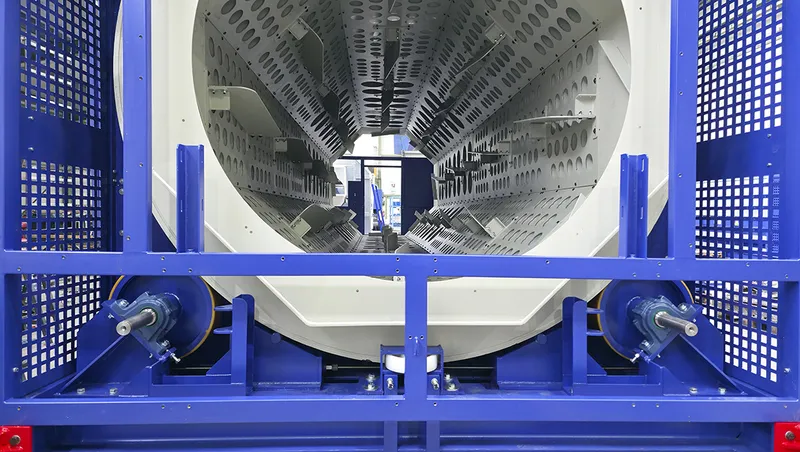 Rotační síta a perforátory PET lahví – realizace Bluetech, foto 10