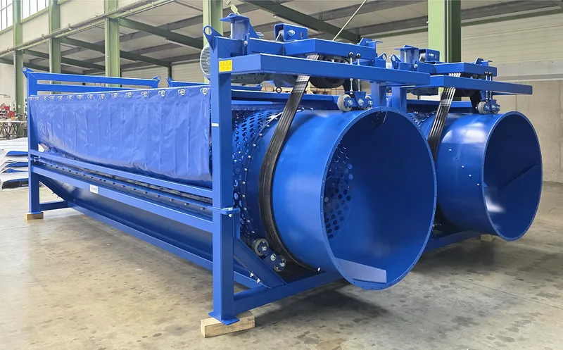 Trommel screens and PET bottle perforators – Bluetech installation, photo 12