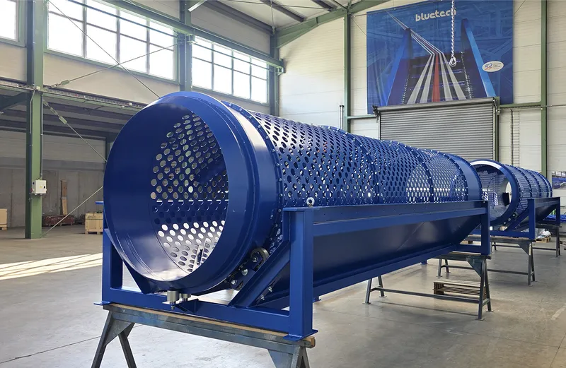 Trommel screens and PET bottle perforators – Bluetech installation, photo 13