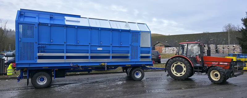 Trommel screens and PET bottle perforators – Bluetech installation, photo 16