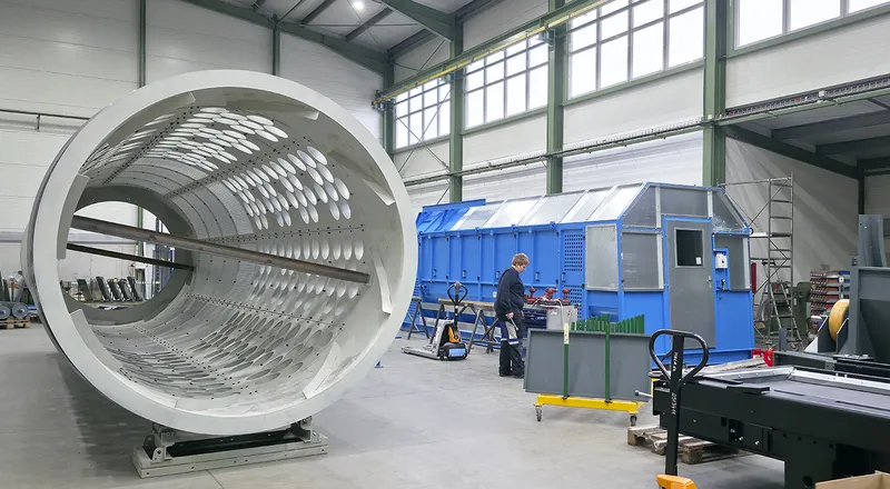Trommel screens and PET bottle perforators – Bluetech installation, photo 17
