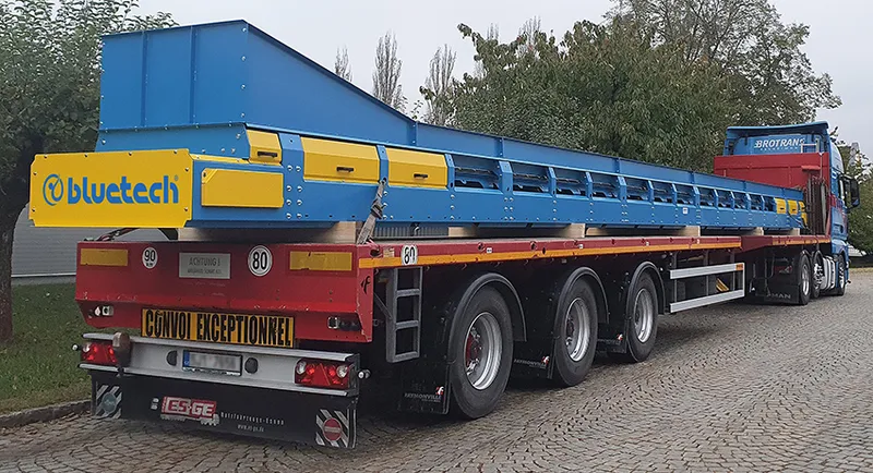 Pásové dopravníky – realizace Bluetech, foto 27