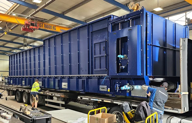 Bunkers and hoppers – Bluetech installation, photo 12