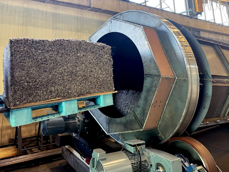 Trommel screens and PET bottle perforators – Bluetech installation, photo 3