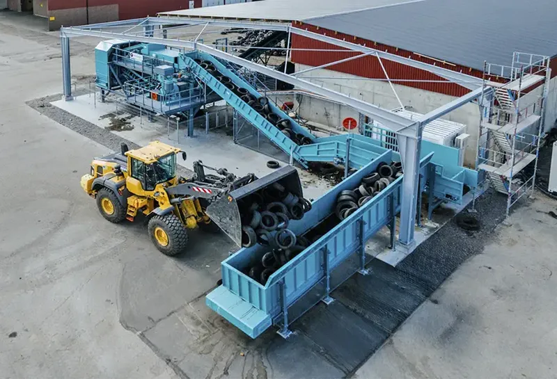 Lines for sorting raw materials and RDF production – Bluetech installation, photo 23