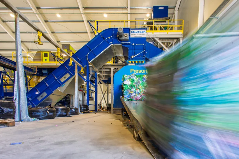 Řetězové dopravníky – realizace Bluetech, foto 14