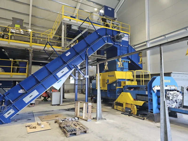 Chain conveyors – Bluetech installation, photo 32