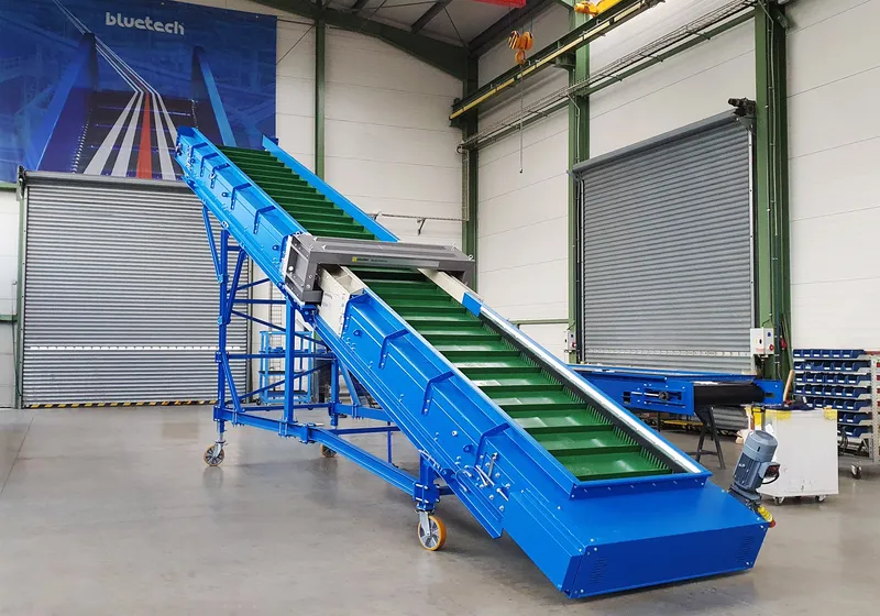 Belt conveyors – Bluetech installation, photo 6