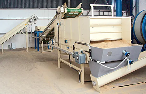 Conveyors for briquettes, pellets, granules, sawdust, wood chips – Bluetech installation, photo 6