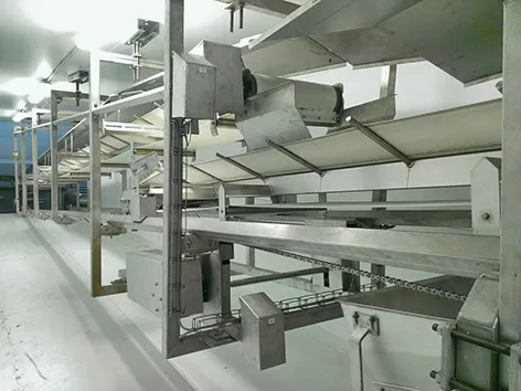 Conveyors for briquettes, pellets, granules, sawdust, wood chips – Bluetech installation, photo 7
