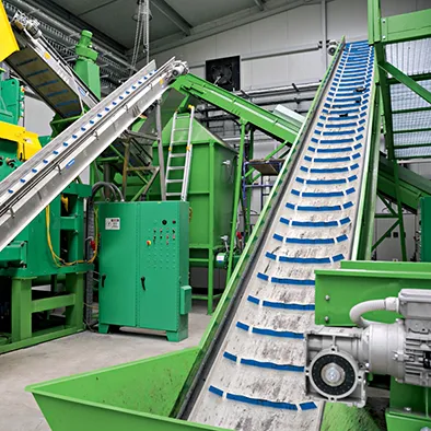 Conveyors for briquettes, pellets, granules, sawdust, wood chips – Bluetech installation, photo 9