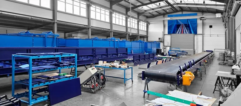 Belt conveyors – Bluetech installation, photo 5