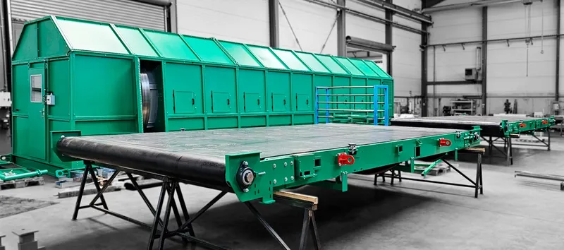 Belt conveyors – Bluetech installation, photo 4