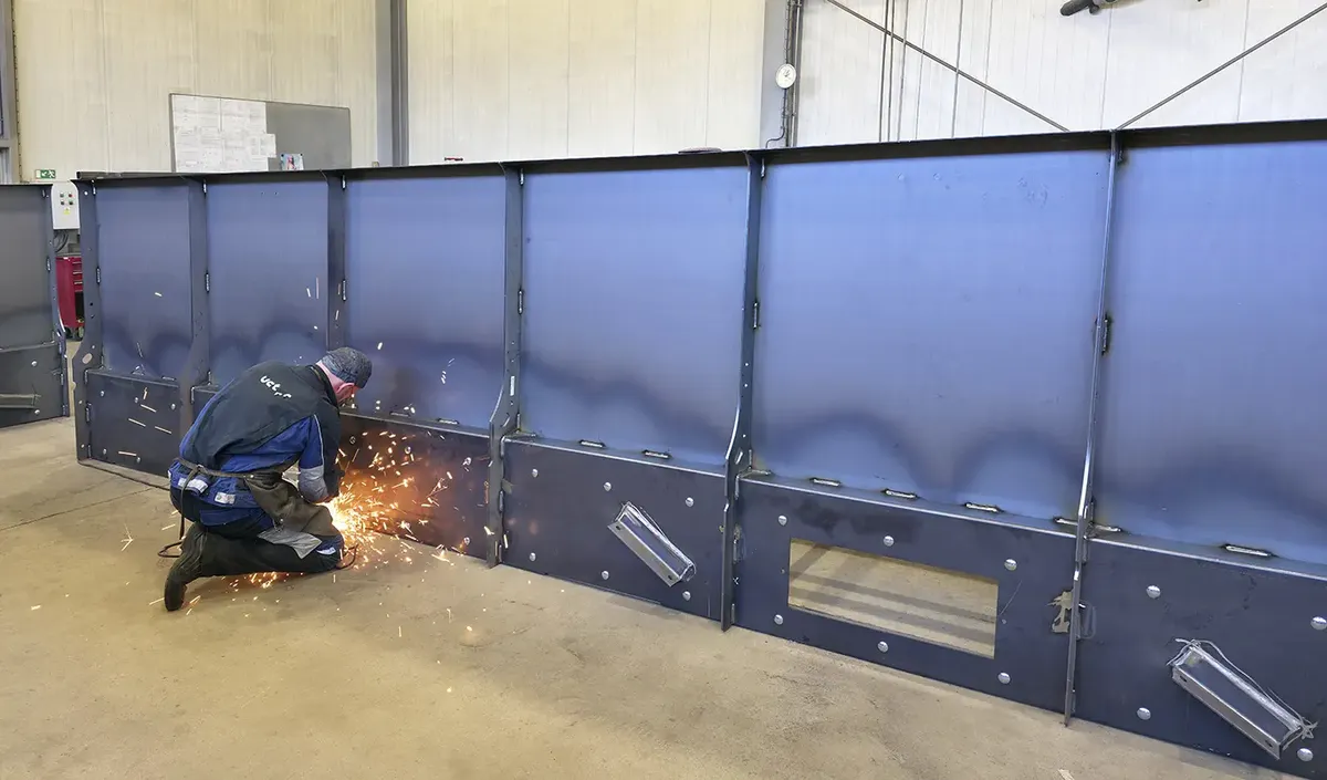 Custom manufacturing – Bluetech installation, photo 10